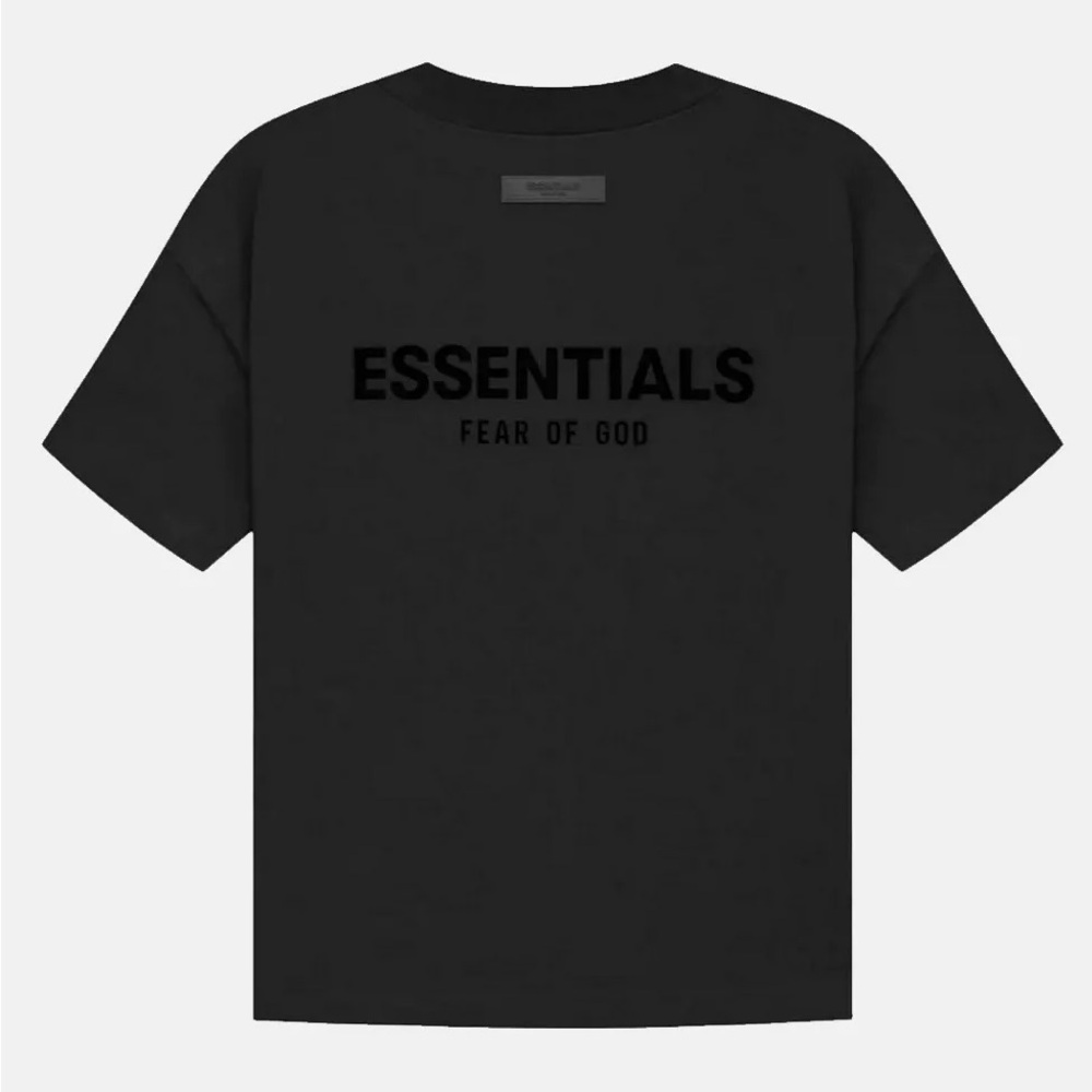 Essentials Black T-Shirt by Fear of God